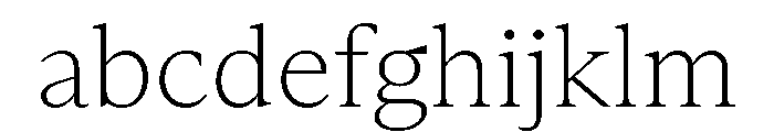 ABCArizonaText Thin FONT