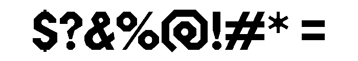 ABCBingo Regular Font OTHER CHARS