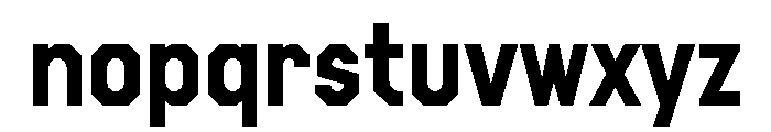 ABCBingo Regular Font LOWERCASE