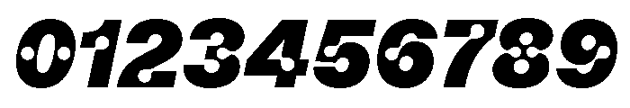 ABCCamera BlackItalic Font OTHER CHARS