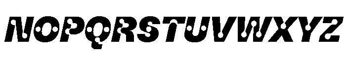 ABCCamera BlackItalic Font UPPERCASE