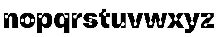 ABCCamera Heavy Font LOWERCASE