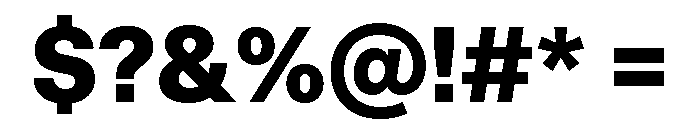 ABCCameraPlain Heavy Font OTHER CHARS