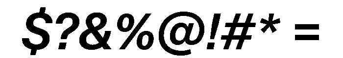 ABCCameraPlain MediumItalic Font OTHER CHARS
