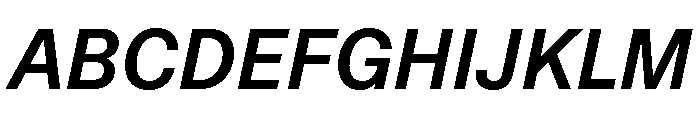 ABCCameraPlain MediumItalic Font UPPERCASE