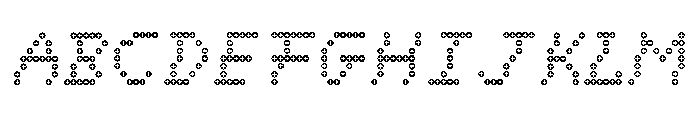 ABCConnect PhillipsItalic Font UPPERCASE