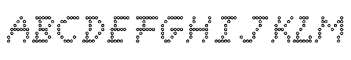 ABCConnect TorxItalic Font UPPERCASE
