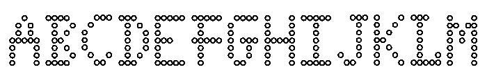 ABCConnectMono Hex Font UPPERCASE