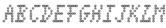 ABCConnectMono HexItalic Font UPPERCASE