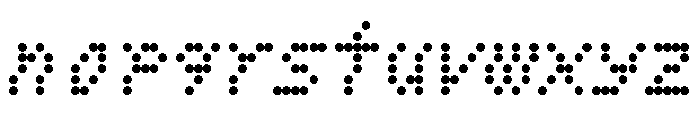 ABCConnectMono NailItalic Font LOWERCASE