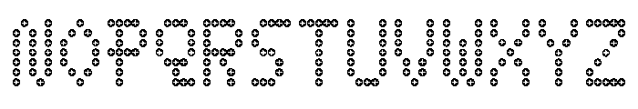 ABCConnectMono Phillips Font UPPERCASE
