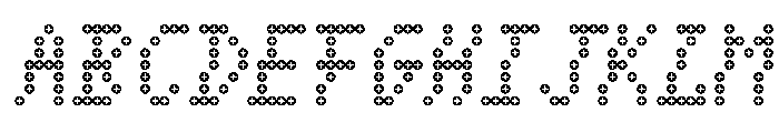ABCConnectMono PhillipsItalic Font UPPERCASE