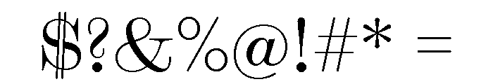 ABCDailyScotchVariable Regular Font OTHER CHARS