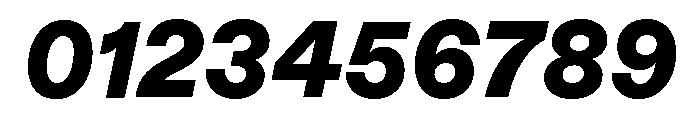 ABCDiatype BlackItalic Font OTHER CHARS