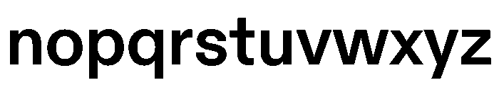 ABCDiatype Bold Font LOWERCASE