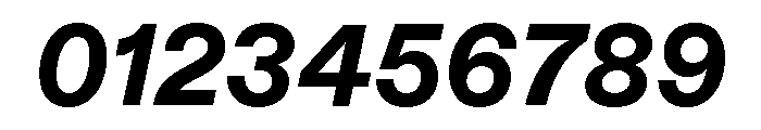 ABCDiatype HeavyItalic Font OTHER CHARS