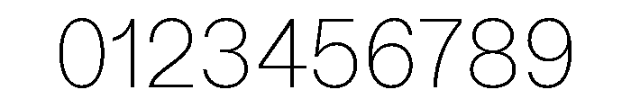 ABCDiatype Thin Font OTHER CHARS
