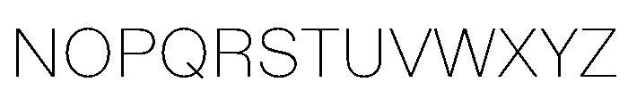 ABCDiatype Thin Font UPPERCASE