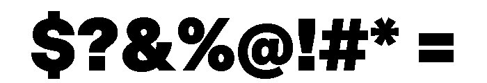 ABCDiatype Ultra Font OTHER CHARS