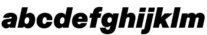 ABCDiatype UltraItalic FONT