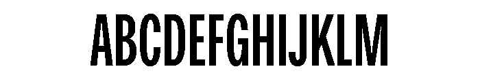 ABCDiatypeCompressed Bold Font UPPERCASE