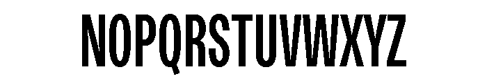 ABCDiatypeCompressed Bold Font UPPERCASE