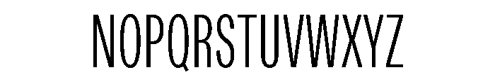 ABCDiatypeCompressed Light Font UPPERCASE