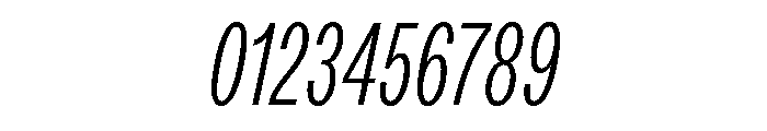 ABCDiatypeCompressed LightItalic Font OTHER CHARS