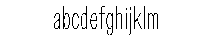 ABCDiatypeCompressed Thin FONT