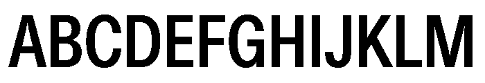 ABCDiatypeCondensed Bold Font UPPERCASE