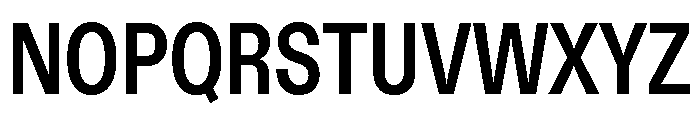 ABCDiatypeCondensed Bold Font UPPERCASE