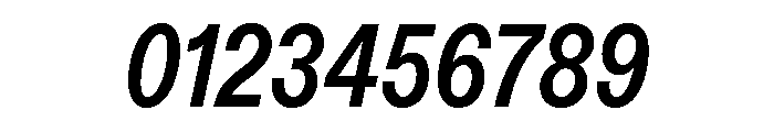 ABCDiatypeCondensed BoldItalic Font OTHER CHARS