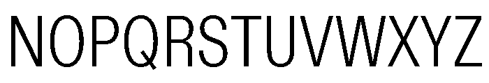 ABCDiatypeCondensed Light Font UPPERCASE