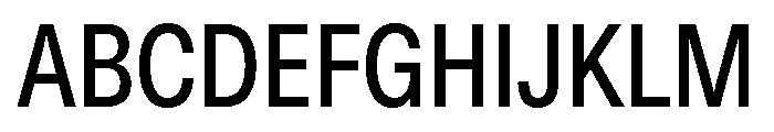 ABCDiatypeCondensed Medium Font UPPERCASE