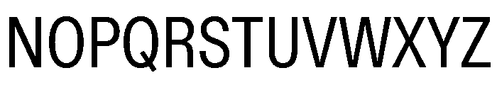 ABCDiatypeCondensed Regular Font UPPERCASE