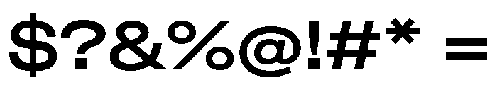 ABCDiatypeExpanded Bold Font OTHER CHARS