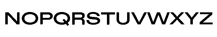 ABCDiatypeExpanded Bold Font UPPERCASE