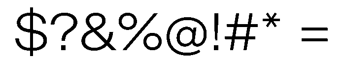 ABCDiatypeExtended Light Font OTHER CHARS