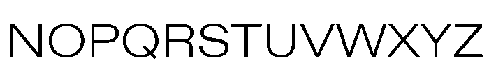 ABCDiatypeExtended Light Font UPPERCASE