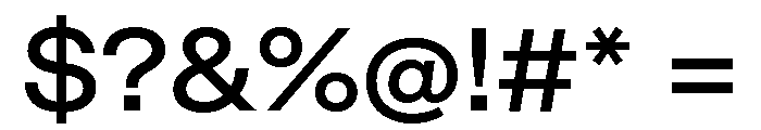 ABCDiatypeExtended Medium Font OTHER CHARS