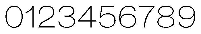ABCDiatypeExtended Thin Font OTHER CHARS