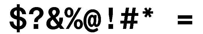 ABCDiatypeMono Bold Font OTHER CHARS