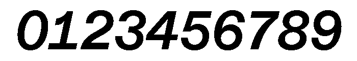 ABCDiatypeMono BoldItalic Font OTHER CHARS