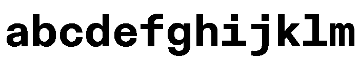 ABCDiatypeMono Heavy FONT