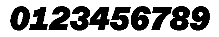 ABCDiatypeMono UltraItalic Font OTHER CHARS