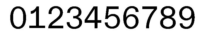 ABCDiatypeMonoWidthsVariable Regular Font OTHER CHARS