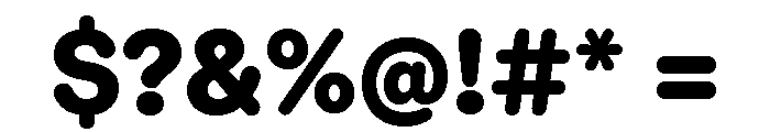 ABCDiatypeRounded Black Font OTHER CHARS