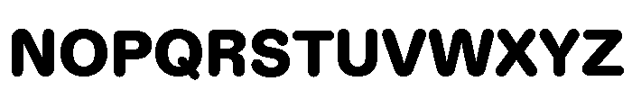 ABCDiatypeRounded Black Font UPPERCASE