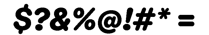 ABCDiatypeRounded BlackItalic Font OTHER CHARS