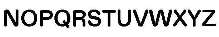 ABCDiatypeRounded Bold Font UPPERCASE